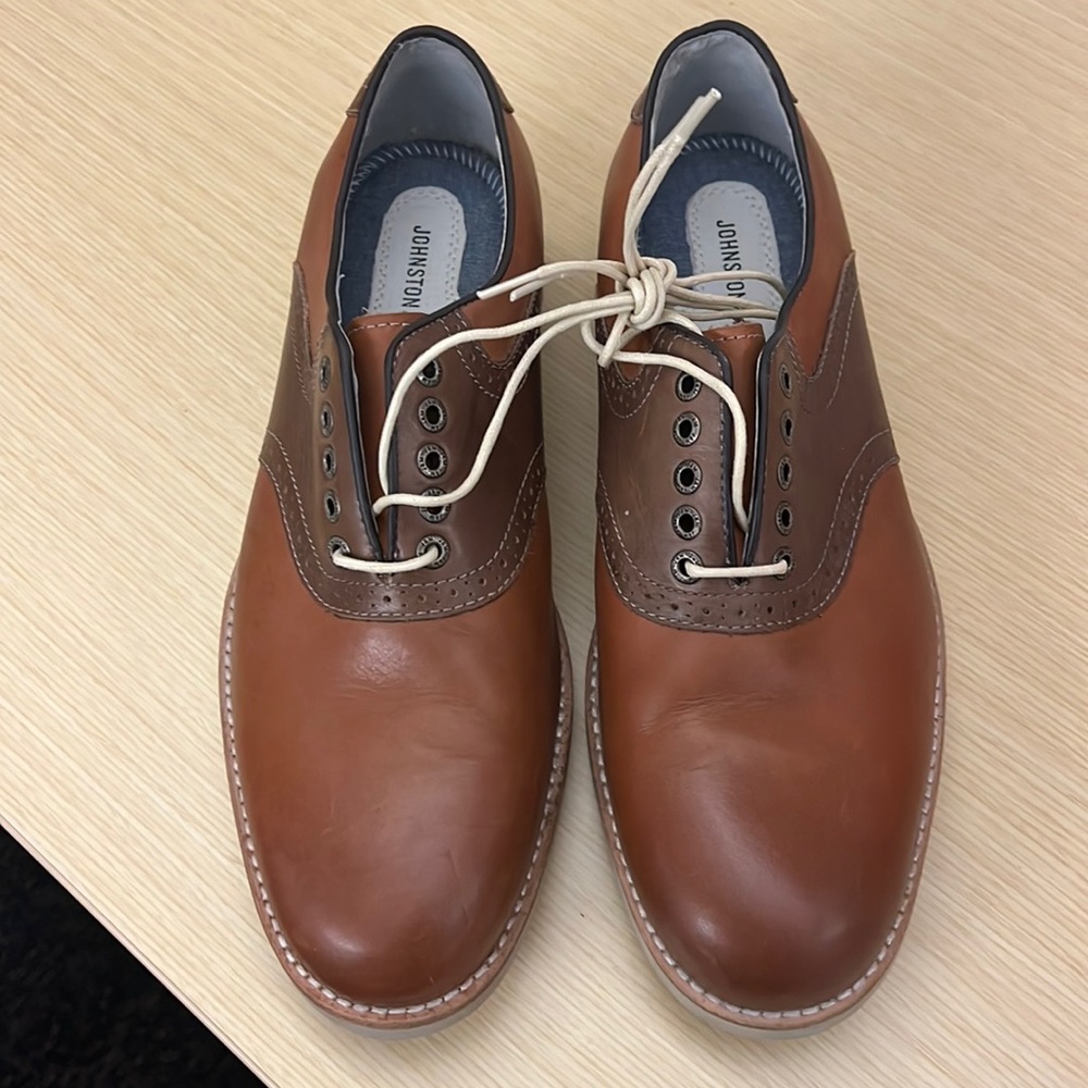 Johnston & Murphy sheepskin shoes